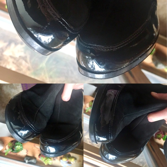 {La Canadienne} Insulated Black Tall Heeled Boots - Picture 7 of 8